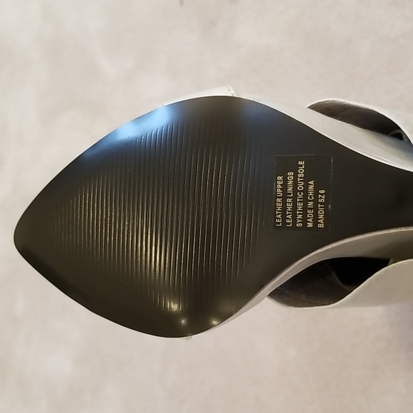 White Bootie Sandals - Picture 9 of 10